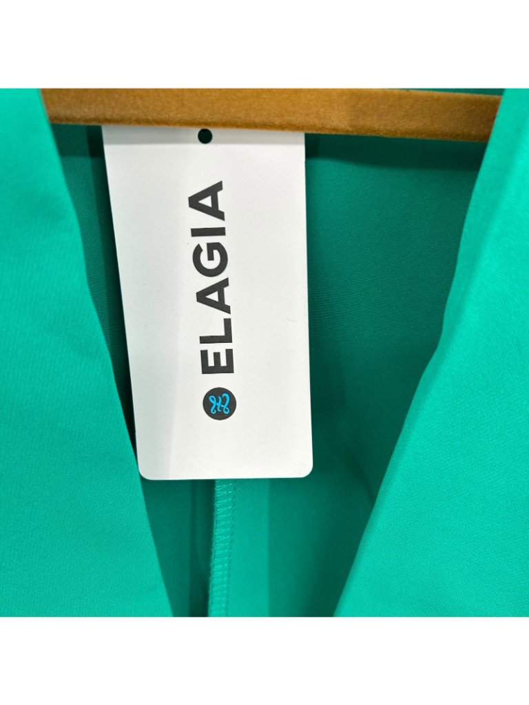 Elagia Tailored Blazer Jacket Women's Size Large Mint Green Single Button Nwt — image 7 of 8